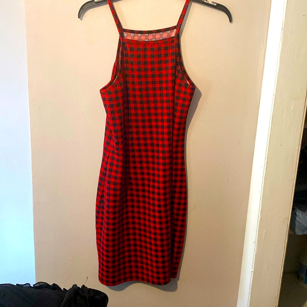 WOMENS checked dress